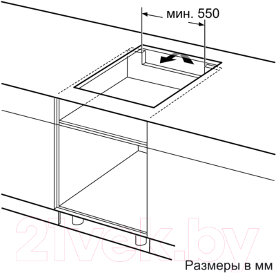 Индукционная варочная панель Bosch PUE611FB1E