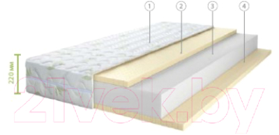 Матрас Территория сна Concept 01 70x200