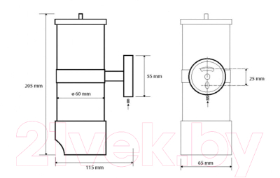 Контейнер для ватных дисков Bemeta 146503172