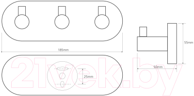 Крючок для ванной Bemeta 104405232