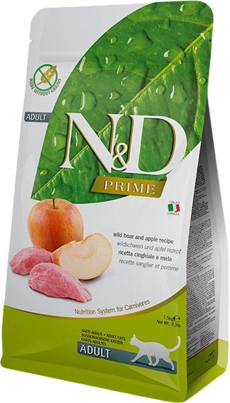 Сухой корм для кошек Farmina N&D Grain Free Cat Boar & Apple Adult - фото