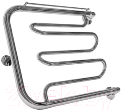 Полотенцесушитель водяной Luxon Dw 50x50 с полочкой - фото