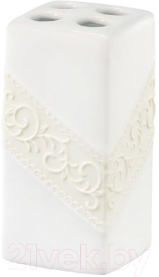 Стакан для зубной щетки и пасты Bisk 03056 - фото