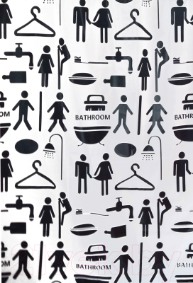 Шторка-занавеска для ванны Bisk 06847 - фото