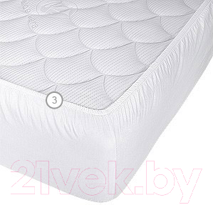 Наматрасник защитный Vegas Stressfree L1 90x195