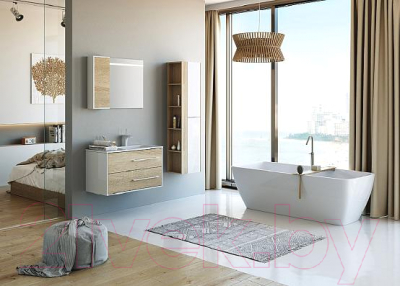 Тумба с умывальником Aqwella Майами / Mai.01.09/R