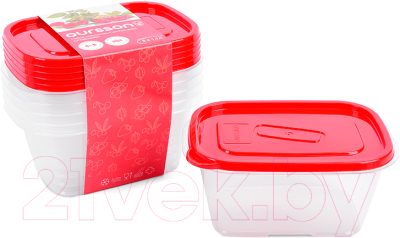 Набор контейнеров Oursson CP5583S/RD