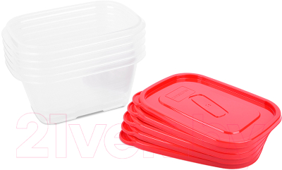 Набор контейнеров Oursson CP5583S/RD