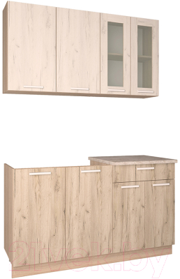 Готовая кухня Интерлиния Мила 14 - фото