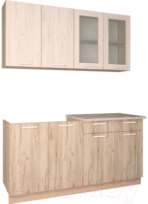 Готовая кухня Интерлиния Мила 16 - фото