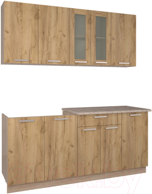 Готовая кухня Интерлиния Мила 18 - фото