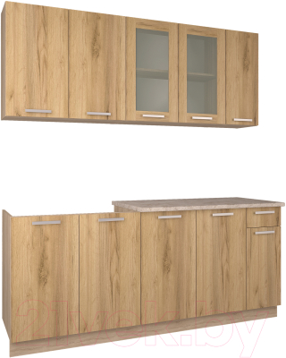 Готовая кухня Интерлиния Мила 19 - фото