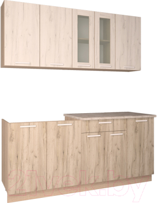 Готовая кухня Интерлиния Мила 18 - фото