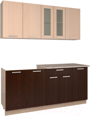 Готовая кухня Интерлиния Мила 18 - фото