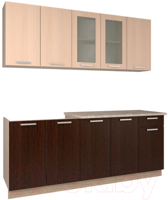 Готовая кухня Интерлиния Мила 19 - фото