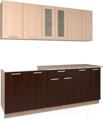 Готовая кухня Интерлиния Мила 21 - фото