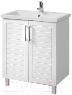 Тумба под умывальник Акваль Анна 71 / АННА.01.71.00.N - фото