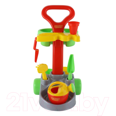 Тележка с инструментами игрушечная Полесье Садовник / 36599