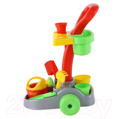 Тележка с инструментами игрушечная Полесье Садовник / 36599