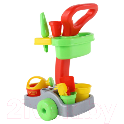 Тележка с инструментами игрушечная Полесье Садовник / 36599