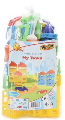 Конструктор Полесье Построй свой город / 53732 - фото