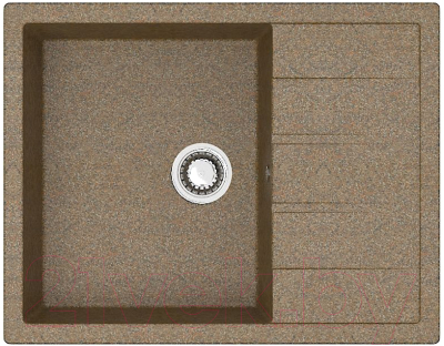 Мойка кухонная Berge BR-6502 (терракот) - фото