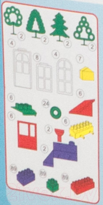 Конструктор Полесье Строитель Макси-плюс / 1016