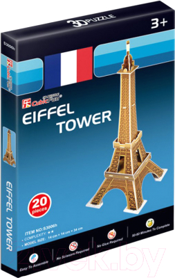 Конструктор CubicFun Эйфелева башня (S3006)