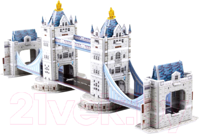 Конструктор CubicFun Тауэрский мост - фото