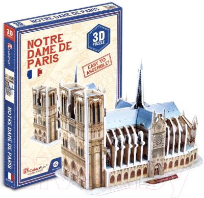 Конструктор CubicFun Нотердам де Пари