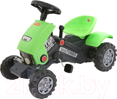 Каталка детская Полесье Трактор с педалями Turbo-2 / 52735 - фото