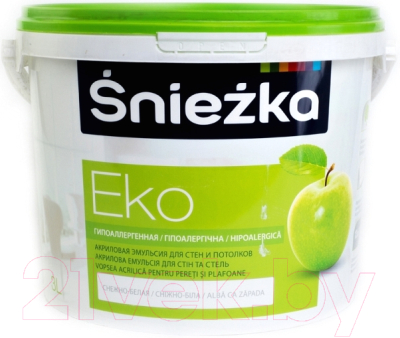 Краска Sniezka Eko - фото