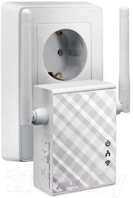 Усилитель беспроводного сигнала Asus RP-N12 / 90IG01X0-BO2100