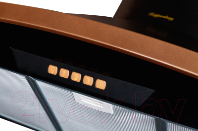 Вытяжка купольная Kuppersberg Bona 90 B Bronze