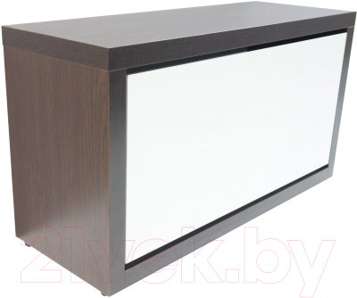 Тумба в прихожую Элана 1.80 (венге магия/белый) - фото