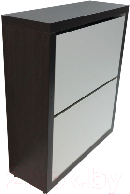 Тумба для обуви Элана 2.70 (венге магия/белый) - фото