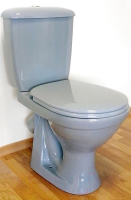 Унитаз напольный Оскольская керамика Суперкомпакт (серый)