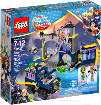 Конструктор Lego DC Super Hero Girls Секретный бункер Бэтгёрл 41237 - фото