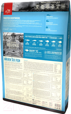 Сухой корм для собак Orijen Six Fish Dog