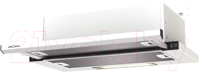 Вытяжка телескопическая Krona Kamilla Slim 500 / 00020959 - фото