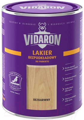 Лак Vidaron Безгрунтовочный для паркета - фото