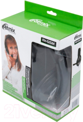 Наушники-гарнитура Ritmix RH-515M