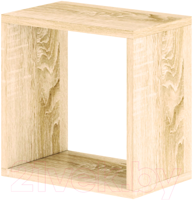 Полка-ячейка Славянская столица Д-П2 (дуб молочный) - фото