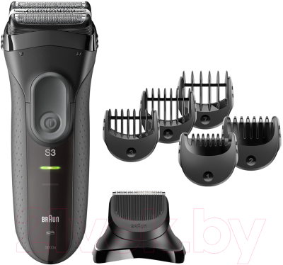 Электробритва Braun Series 3 Shave & Style 3000BT - фото