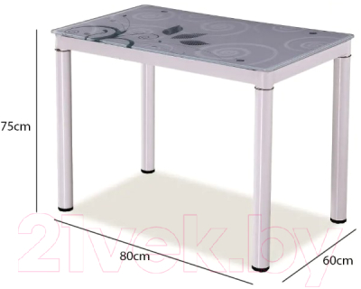 Обеденный стол Signal Damar 80x60