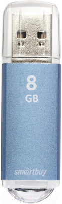 Usb flash накопитель SmartBuy V-Cut Blue 8Gb (SB8GBVC-B) - фото