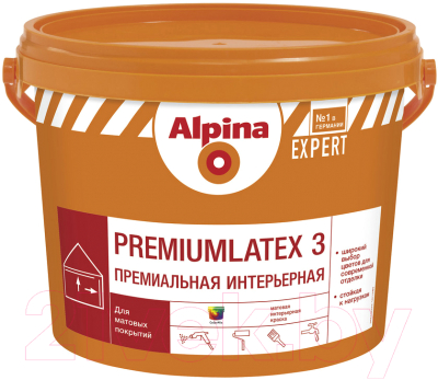 Краска Alpina Expert Premiumlatex 3. База 3 - фото