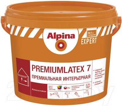 Краска Alpina Expert Premiumlatex 7. База 1 - фото