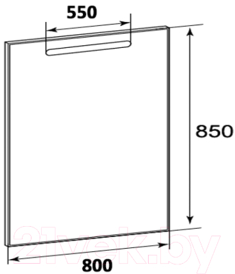 Зеркало Roca The Gap 80 ZRU9302689