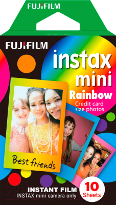 Фотопленка Fujifilm Instax Mini Rainbow - фото